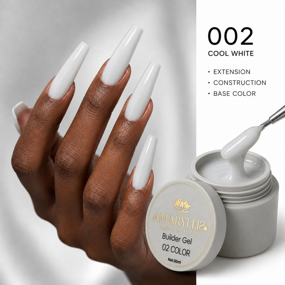 Amaryllis House of Beauty Builder Gel Clear-01