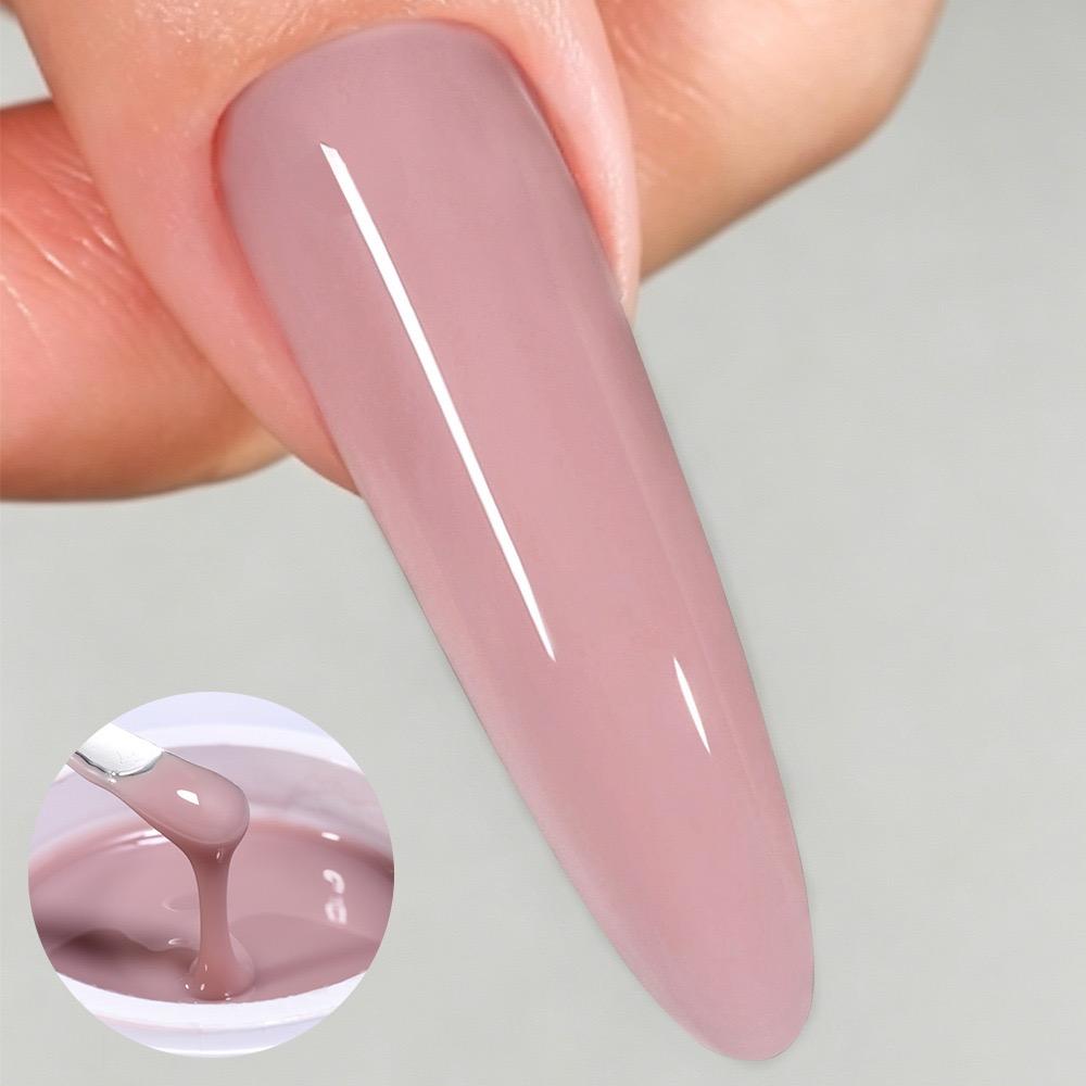 Amaryllis House of Beauty Builder Gel for Nails, Rosewood Nude #13, 30 mL