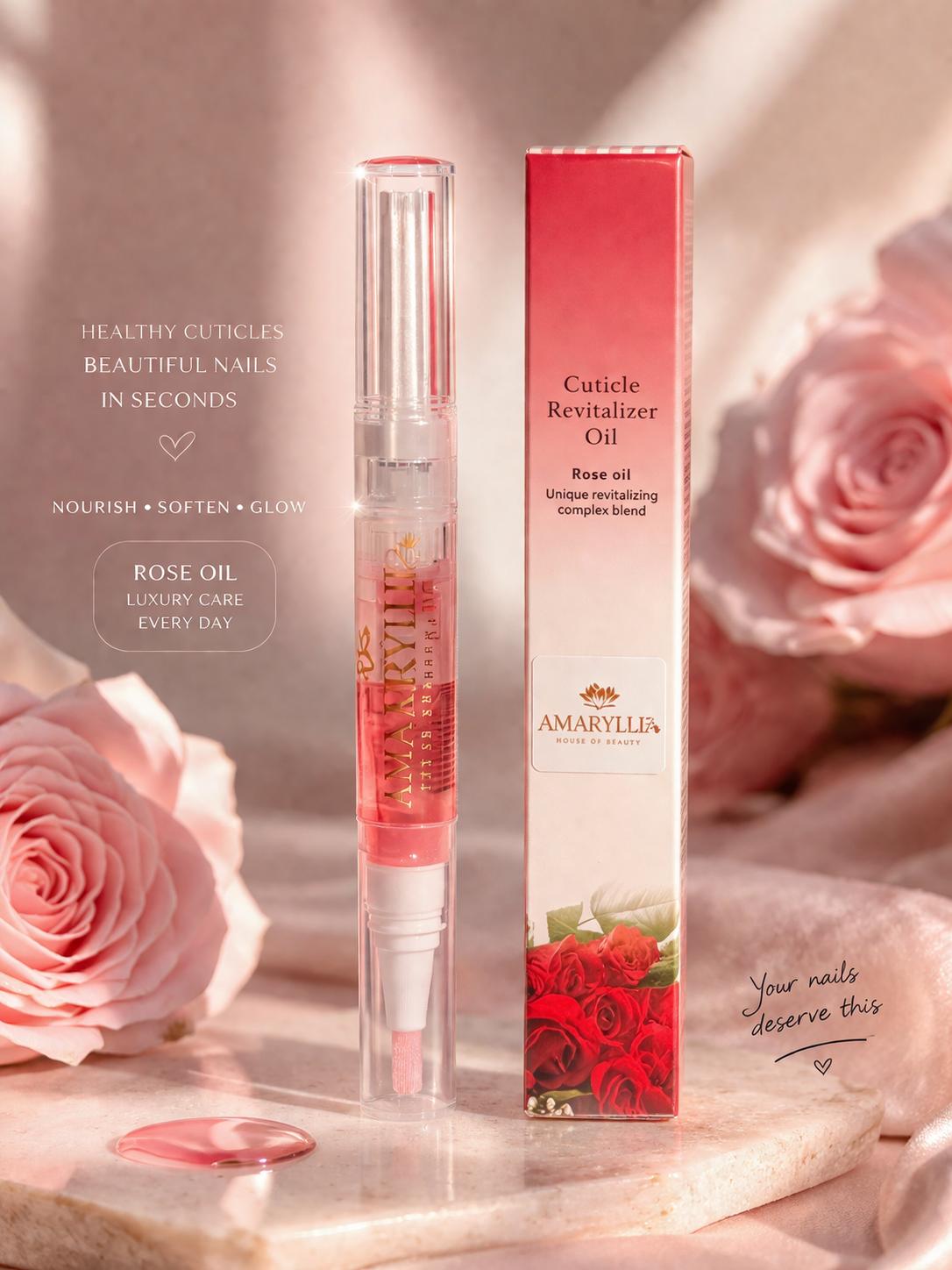 Rose Cuticle Oil – Hydrating Nail & Cuticle Treatment