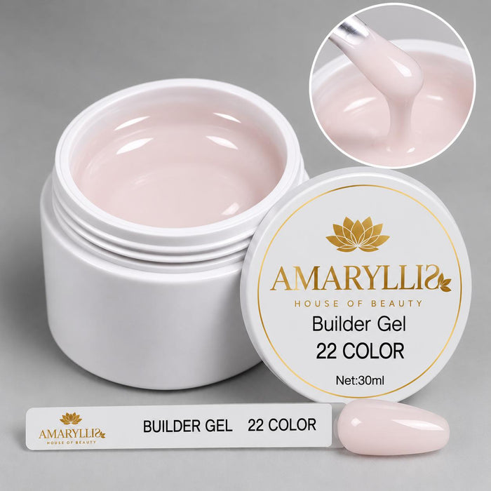 Amaryllis House of Beauty Builder Gel Ballet Pink-22