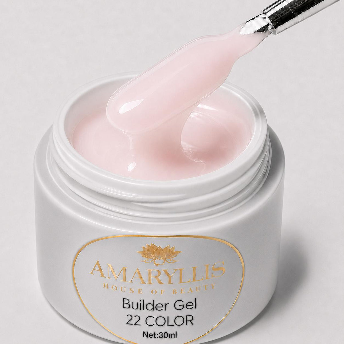 Amaryllis House of Beauty Builder Gel Ballet Pink-22