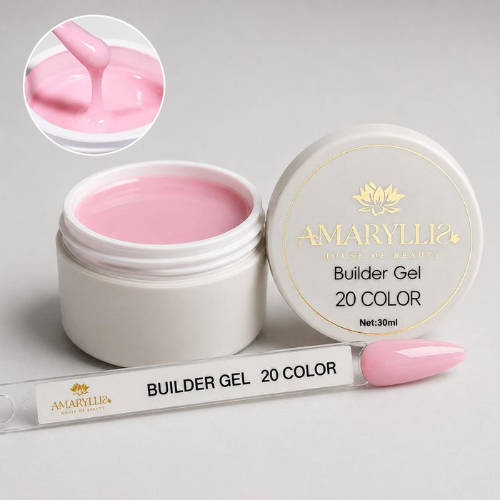 Amaryllis House of Beauty Builder Gel Ivory Silk-20