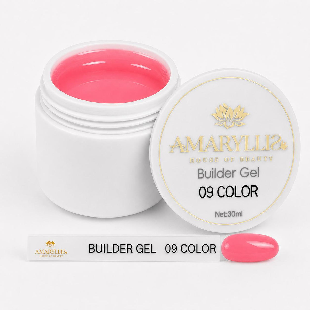 Amaryllis House of Beauty Builder Gel Pink Silk-09