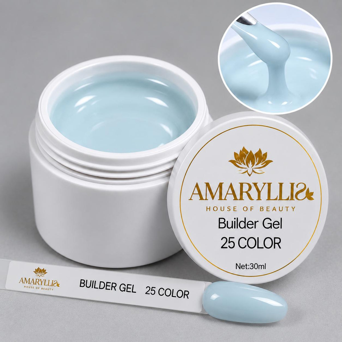 Amaryllis House of Beauty Builder Gel Sea Glass -25
