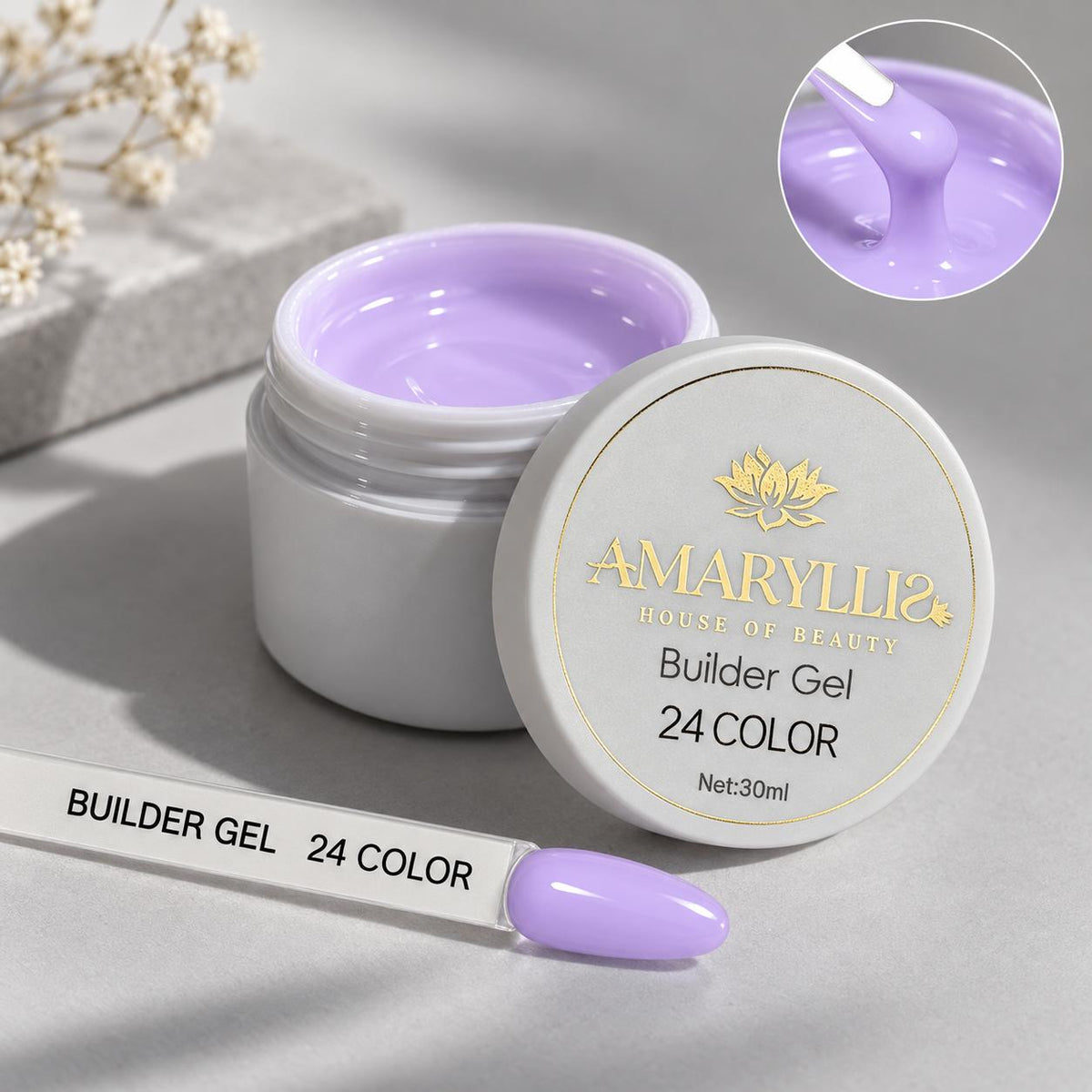 Amaryllis House of Beauty Builder Gel Wisteria - 24