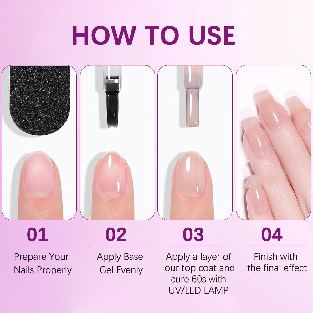 Amaryllis House of Beauty Crystal Base Gel 15 ml