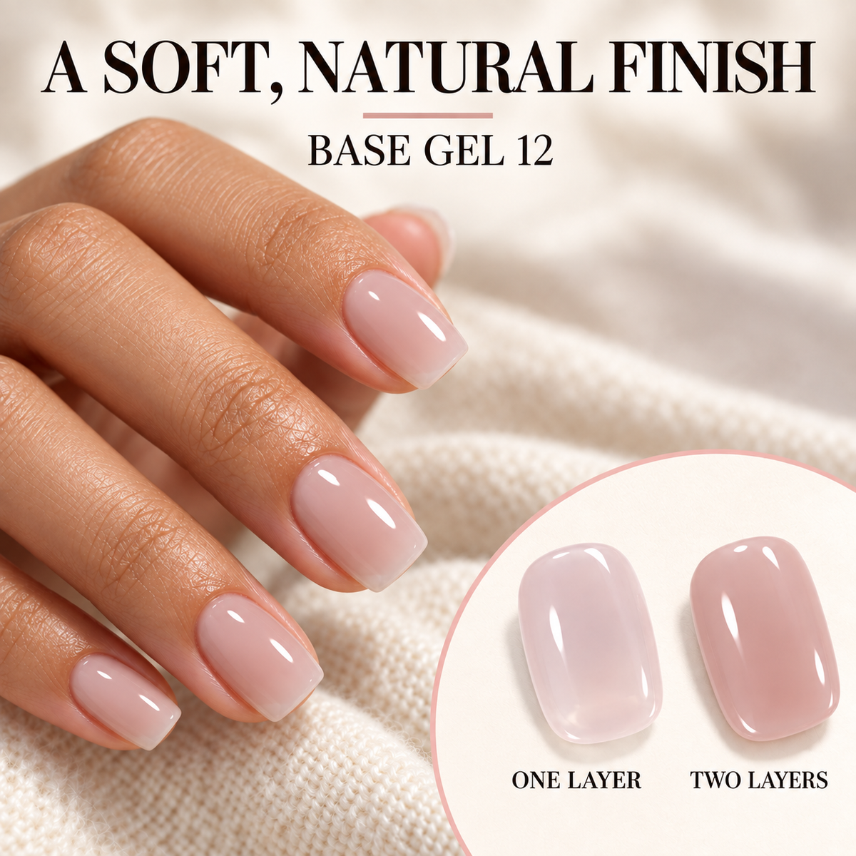 Amaryllis Rubber Base Gel 12