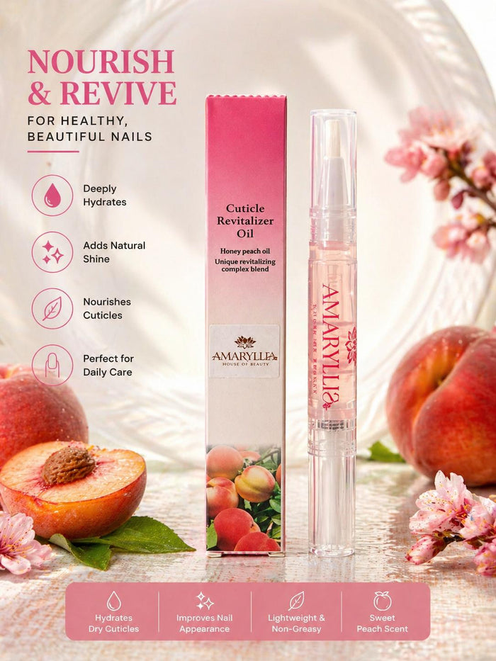 Honey Peach Cuticle Oil – Hydrating Nail & Cuticle Treatment