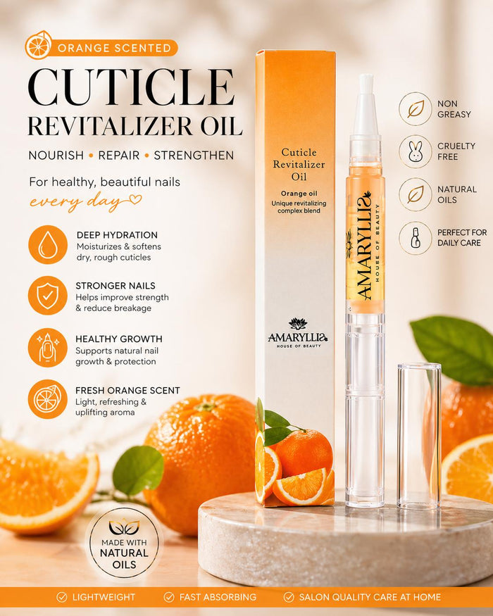 Orange Cuticle Oil – Hydrating Nail & Cuticle Treatment