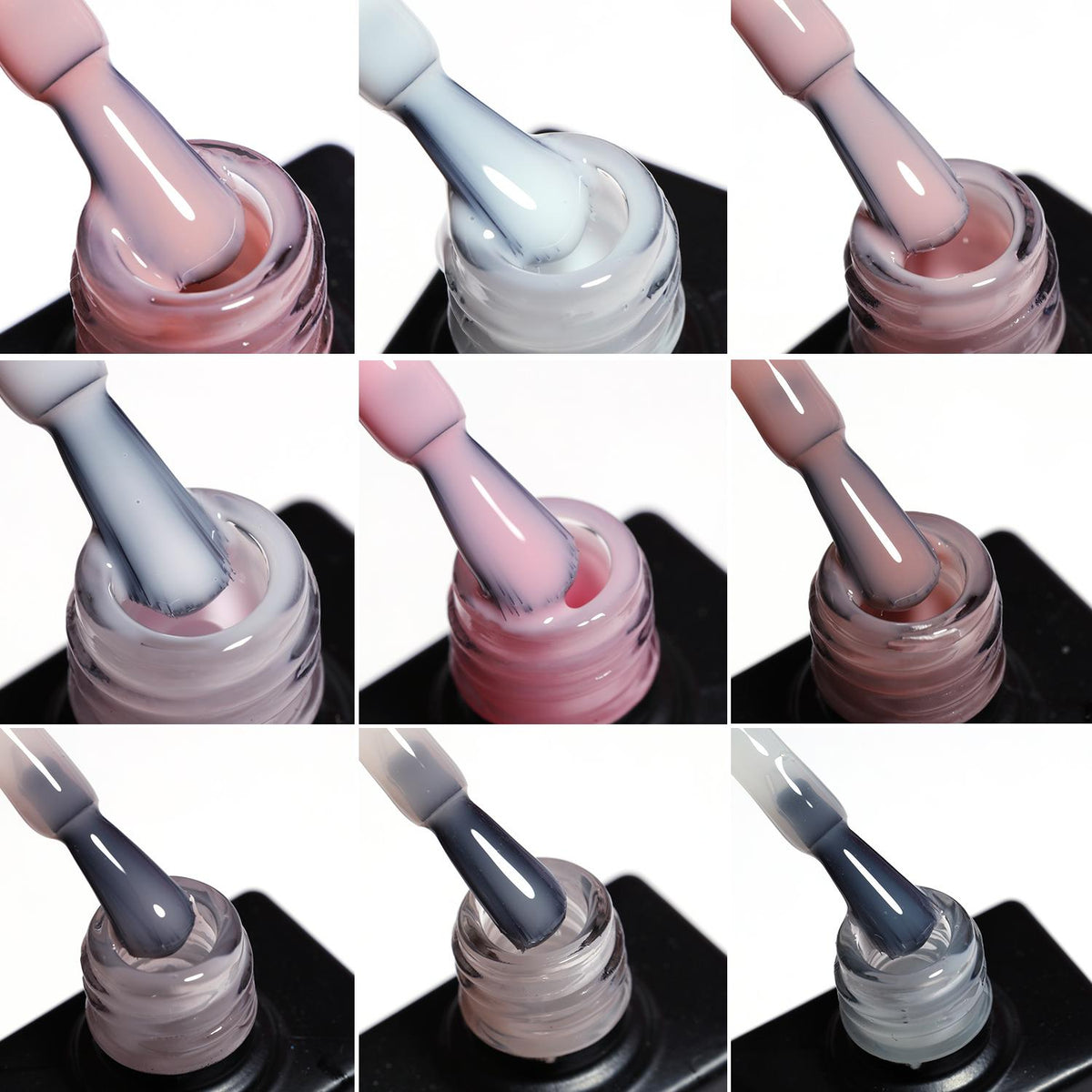 Professional Nail Care Rubber Base Gel NO.01, Suitable for 1-Layer & 2-Layer Nail Art Application